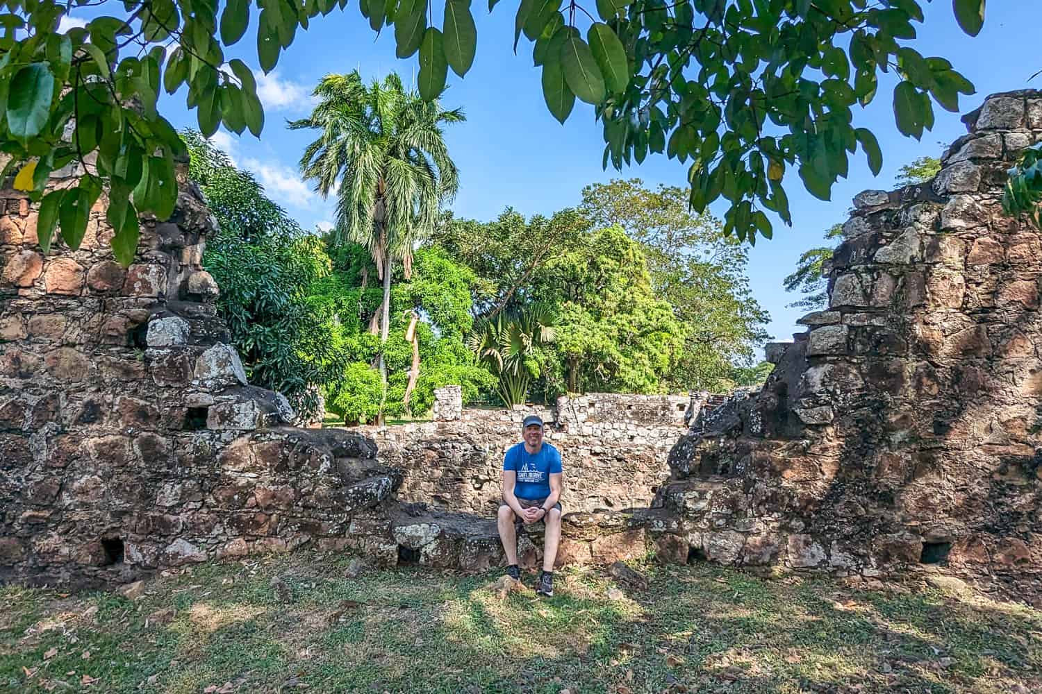 Pete in Panama Viejo
