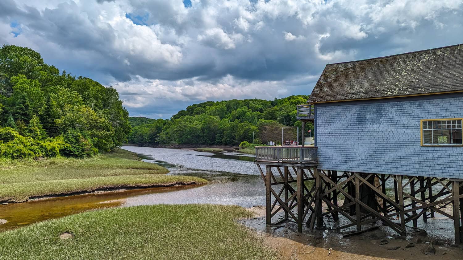 The town on stilts - Bear River, Nova Scotia
