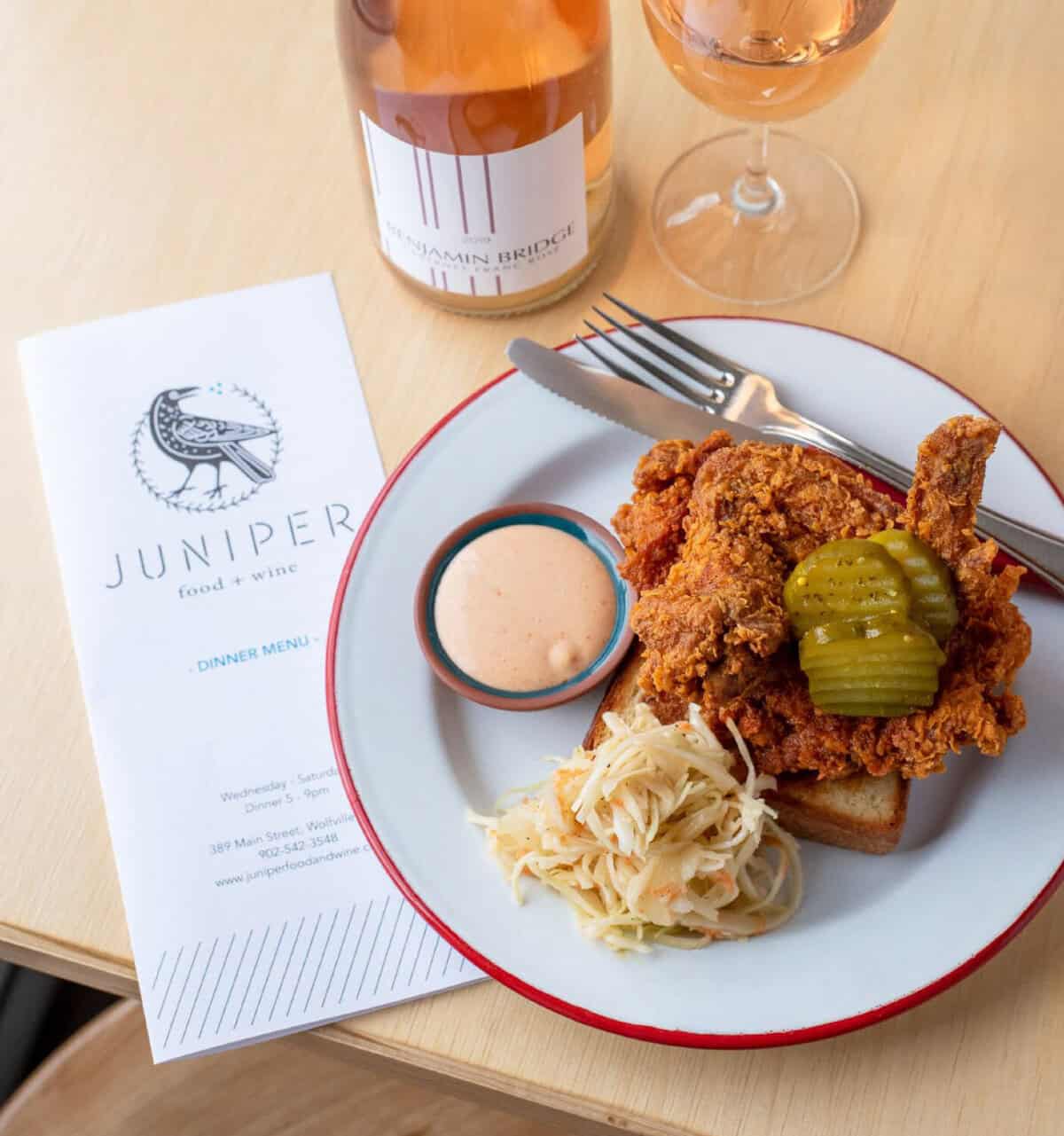 Juniper Food and Wine Wolfville