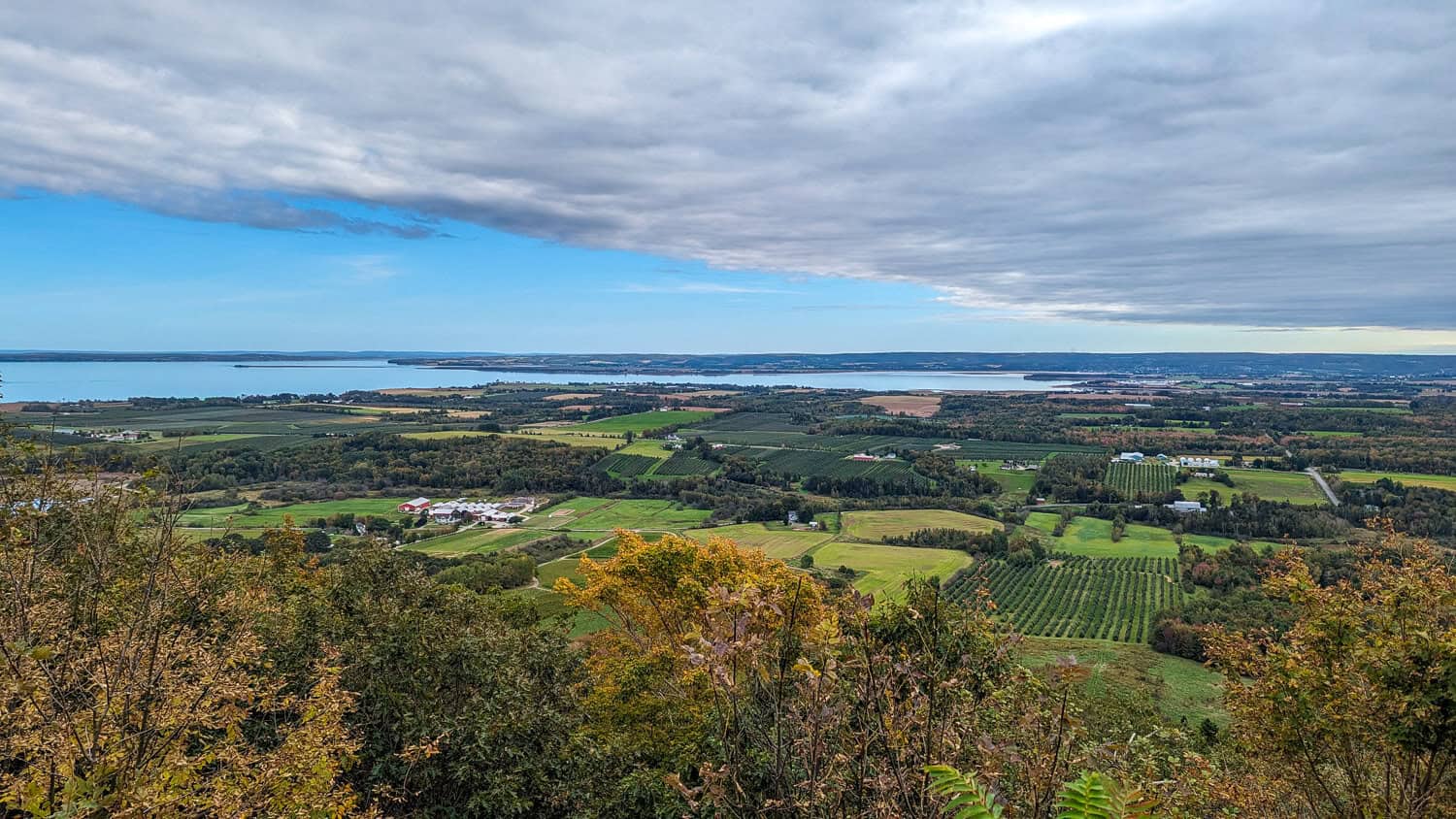 View of the Annapolis Valley from The Lookoff